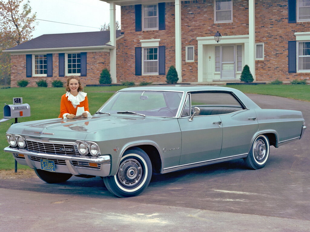 Chevrolet Impala (16339, 16439) 4 поколение, седан (10.1964 - 09.1965)